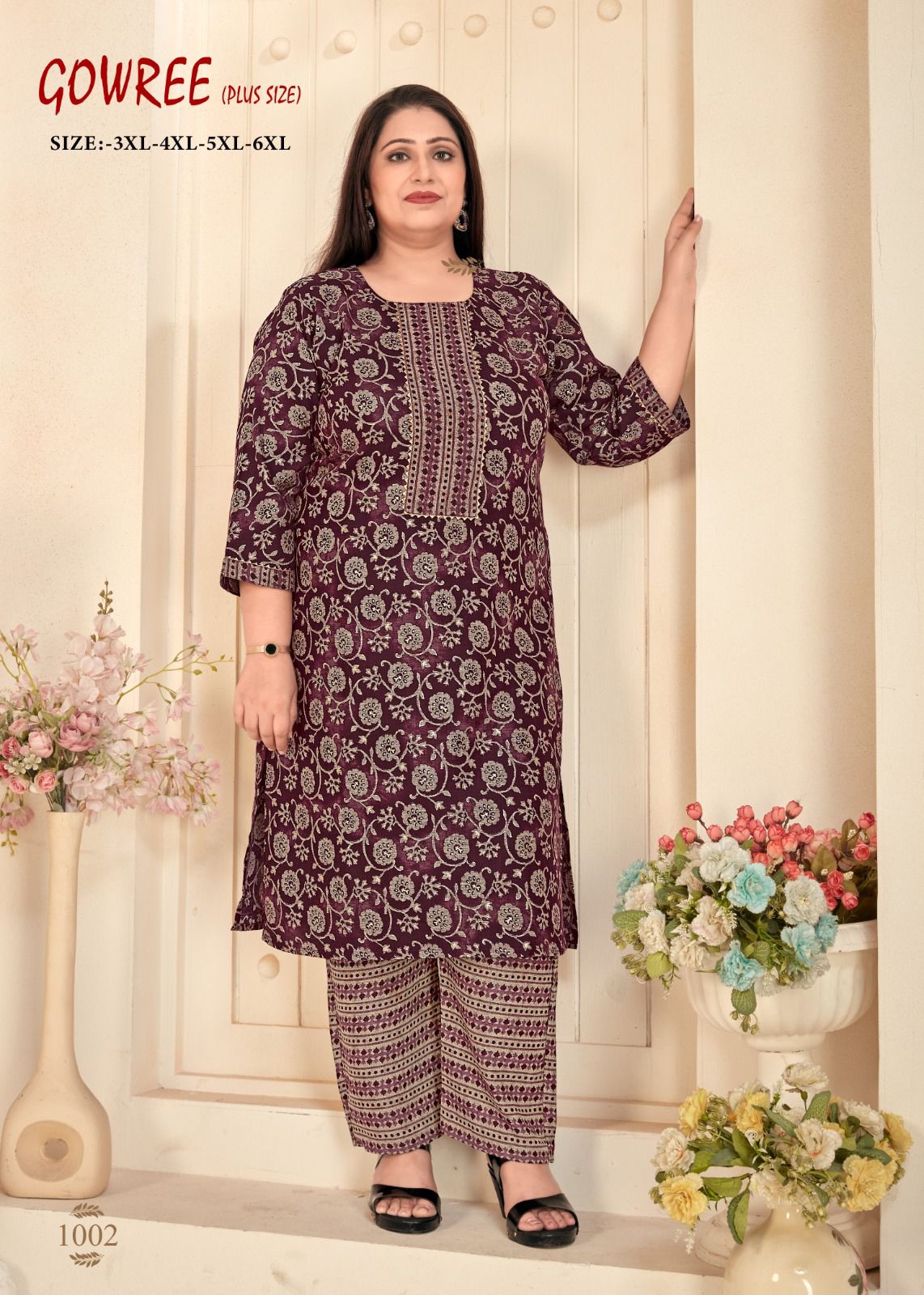 Gowree Plus Size By Sangeet Rayon Capsule Printed Kurti With Bottom Dupatta Wholesale Market In Surat